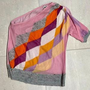 Missoni one shoulder shirt